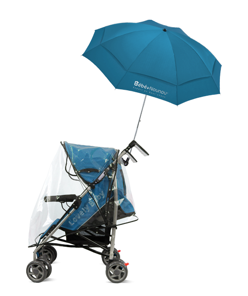 Parapluie de poussette multi-usages \ Parasol/parapluie Bébé pour landau,  poussette ou